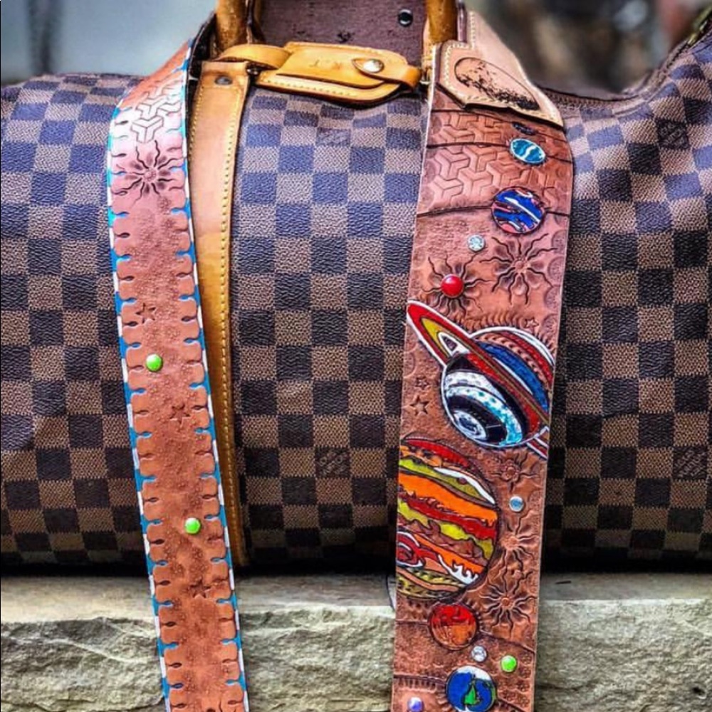 Not for sale! Custom strap for Louis Vuitton bag